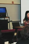 Conducting a Multi-media Workshop for the New Mexico Commission on the Status of Women in October 2002